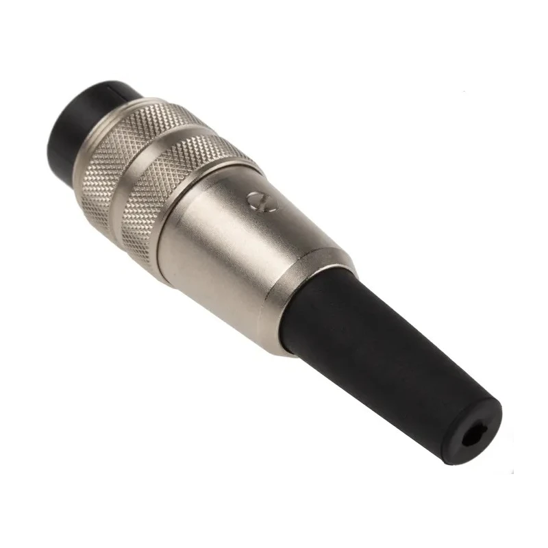 binder Circular Connector, 6 Contacts, Cable Mount, Plug Male, M16 Size, 5A Current, 250V, IP40, Polyamide 09-0321-00-06