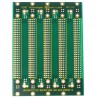RS PRO 96 Way Backplane Epoxy Glass Fabric Laminate 2 Sides 18.8 HP Horizontal Pitch 20.32 mm Connector Pitch 110-2545