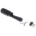 RS PRO 5 Pole Straight Standard DIN Plug DIN 45322 2A 34 V AC/DC Cable Male 110-2826