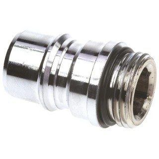 Nito Hose Connector 12.7 mm Inside Diameter Brass Body Male BSP Thread, 25 bar Maximum Operating Pressure 61640A8