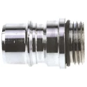 Nito Hose Connector 12.7 mm Inside Diameter Brass Body Male BSP Thread, 25 bar Maximum Operating Pressure 61640A8