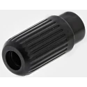 RS PRO 6 Pole Straight Standard DIN Plug Zinc Alloy Housing Brass Contacts Silver Plated 2A 34V AC/DC 110-2848
