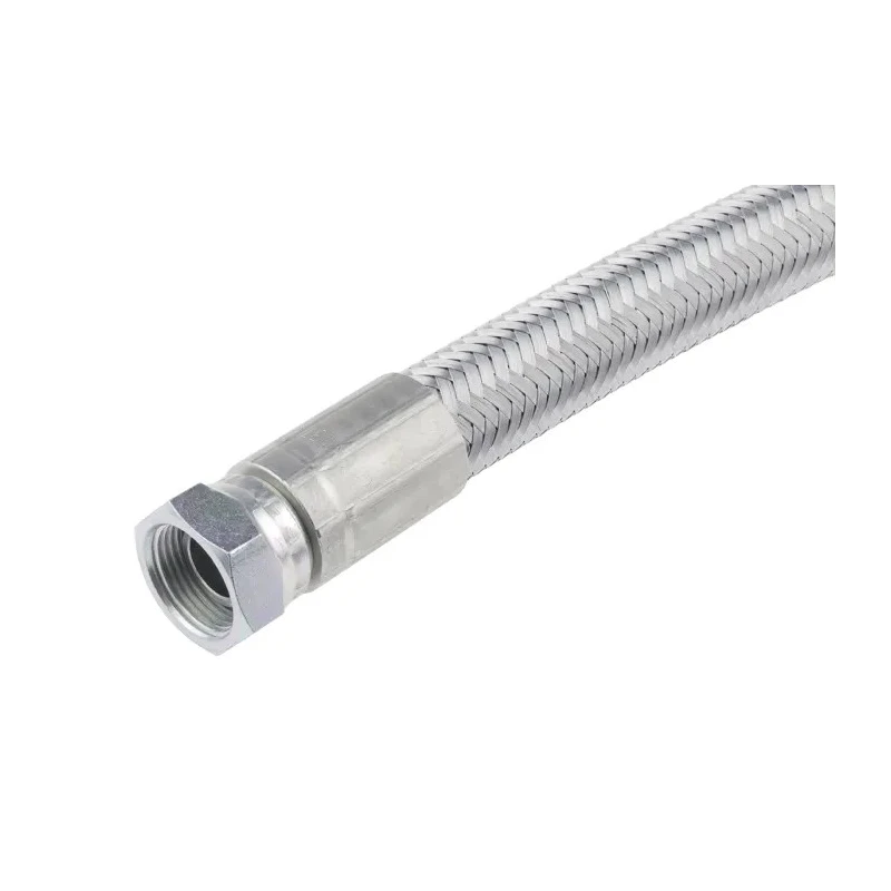RS PRO 500mm Galvanised Steel Wire Hydraulic Hose Assembly, 85 bar Max Pressure 110-3281
