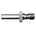 Nito Hose Connector 12.7 mm Inside Diameter Brass Body 25 Bar Maximum Operating Pressure 53600A3