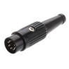 RS PRO 7 Pole Straight Standard DIN Plug, DIN 45326, DIN 41524, DIN 45327, DIN 45329, DIN 45322, 2A, 34 V ac, 34V dc 110-2854