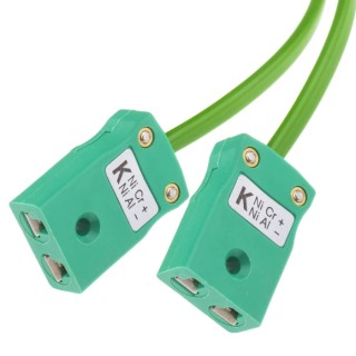 RS PRO Type K Thermocouple Extension Lead 2 m Length, -10 °C to 220 °C Operating Temperature 110-4481