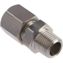RS PRO Stainless Steel Compression Fitting for Thermocouple or PRT Probe, BSPT Thread, RoHS Compliant 110-4475