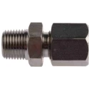RS PRO Stainless Steel Compression Fitting for Thermocouple or PRT Probe, BSPT Thread, RoHS Compliant 110-4475
