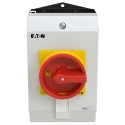 Eaton 3-Pole Surface Isolator Switch IP65 Rated 25A 13 kW 3 Phase Screw Terminal P1-25 
