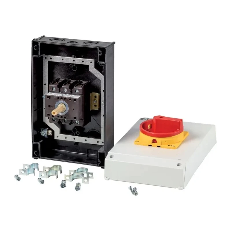 Eaton 3-Pole Surface Isolator Switch IP65, 63A, 30 kW, 690V, Surface Mount 