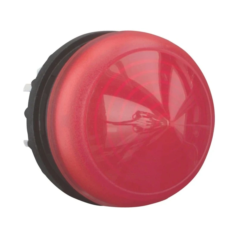 Eaton Red Pilot Light 23 mm Cutout Panel Mount RMQ Titan M22 Series 216779 M22-LH-R