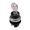 Eaton RMQ-Titan 2-position Momentary Key Switch Head, IP66, 22.5 mm Cutout 111790 M22-WS-MS2