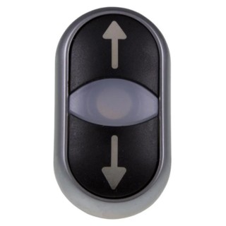 Eaton RMQ Titan M22 Series Black Momentary Extended Push Button Switch 22 mm Cutout IP66 216710 M22-DDL-S-X7/X7