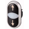 Eaton RMQ Titan M22 Series Black Momentary Extended Push Button Switch 22 mm Cutout IP66 216710 M22-DDL-S-X7/X7