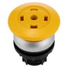 Eaton RMQ Titan M22 Series Yellow Momentary Push Button Switch 22 mm Cutout Diameter IP67 216737 M22-DP-Y-X