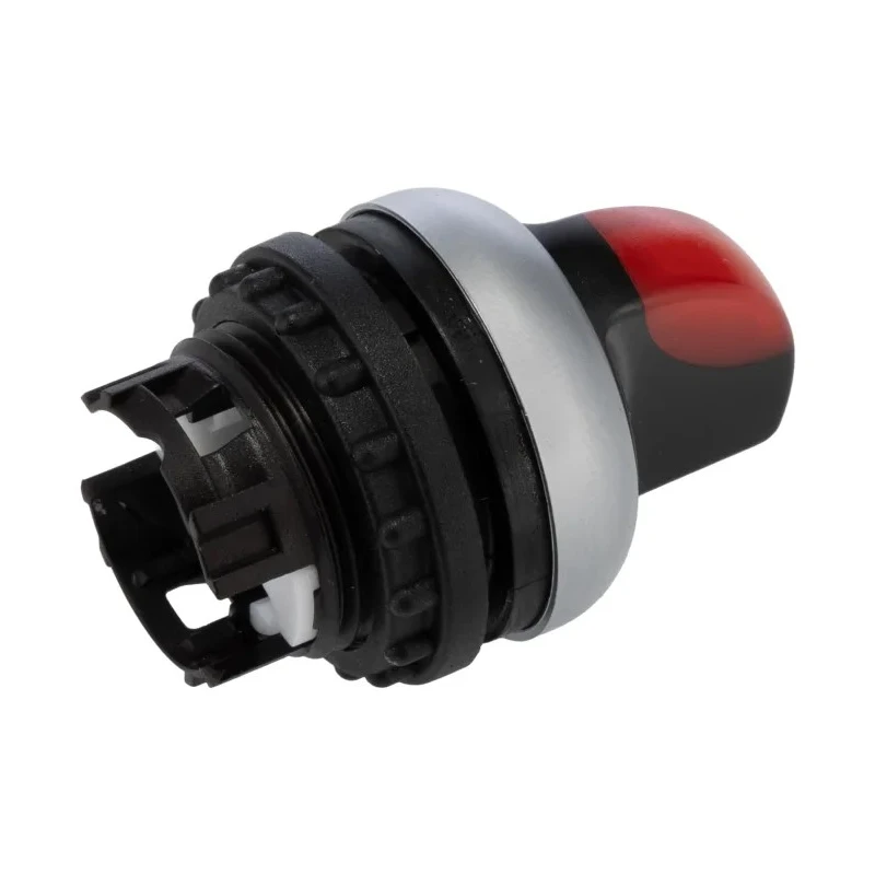 Eaton RMQ-Titan Series 2 Position Illuminated Selector Switch Head 23 mm Cutout Diameter Red Handle IP66 216825 M22-WRLK-R