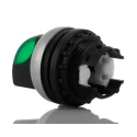 Eaton RMQ-Titan Series 2 Position Illuminated Selector Switch Head, 23 mm Cutout, Green Handle, IP66 216827 M22-WRLK-G