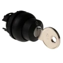 Eaton RMQ-Titan 2-position Maintained Key Switch Head with 23 mm Cutout 216889 M22S-WRS