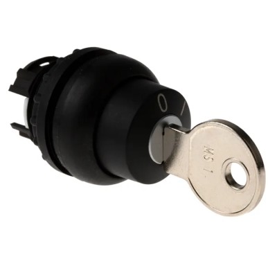 Eaton RMQ-Titan 2-position Maintained Key Switch Head with 23 mm Cutout 216889 M22S-WRS