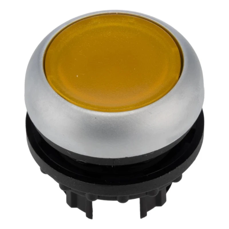 Eaton RMQ Titan M22 Series Yellow Maintained Push Button Switch 22 mm Cutout IP67 216950 M22-DRL-Y