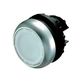 Eaton RMQ Titan M22 Series White Maintained Push Button Switch 22 mm Cutout IP67 216944 M22-DRL-W