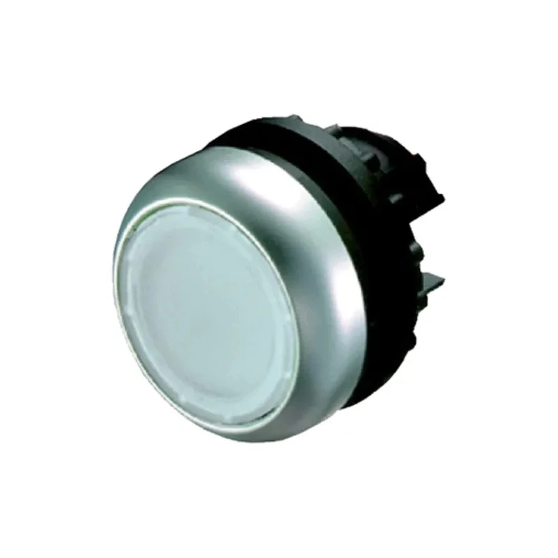 Eaton RMQ Titan M22 Series White Maintained Push Button Switch 22 mm Cutout IP67 216944 M22-DRL-W
