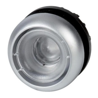 Eaton RMQ Titan M22 Series Silver Maintained Push Button Switch 22 mm Cutout IP67 216954 M22-DRL-X
