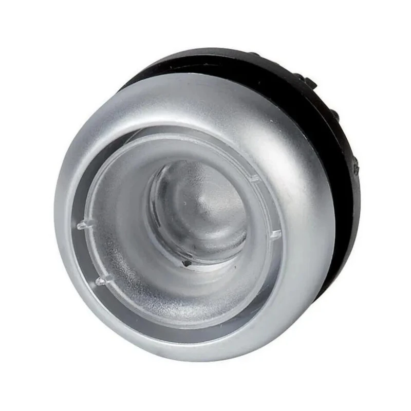 Eaton RMQ Titan M22 Series Silver Maintained Push Button Switch 22 mm Cutout IP67 216954 M22-DRL-X