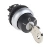 Eaton RMQ-Titan 3-position Key Switch Head Maintained Switch Operation 22.5 mm Cutout 216900 M22-WRS3