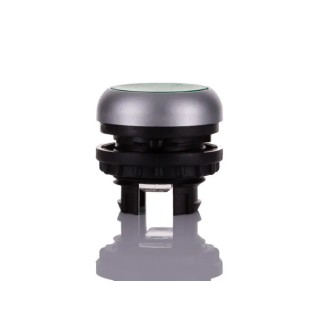 Eaton RMQ Titan M22 Series Green Maintained Push Button Switch, 22 mm Cutout, IP67 216948 M22-DRL-G