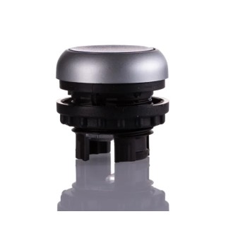 Cooper Bussmann RMQ Titan M22 Series Black Maintained Push Button Switch, 22 mm Cutout, IP67 216952 M22-DRL-B