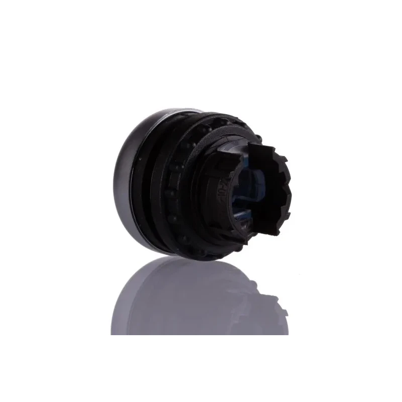 Cooper Bussmann RMQ Titan M22 Series Black Maintained Push Button Switch, 22 mm Cutout, IP67 216952 M22-DRL-B