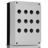 Eaton Grey Plastic RMQ Titan M22 Enclosed Push Button - 12 Hole 22 mm Diameter 222688 M22-I12