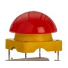 Eaton FAK Series Emergency Stop Push Button Through Hole IP67 IP69K 229755 FAK-R/V/Y