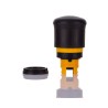 Eaton RMQ Titan M22 Series Black Pull Release Mushroom Flat Plastic Push Button Switch 22mm Cutout IP69K IP67 225528 M22S-PV