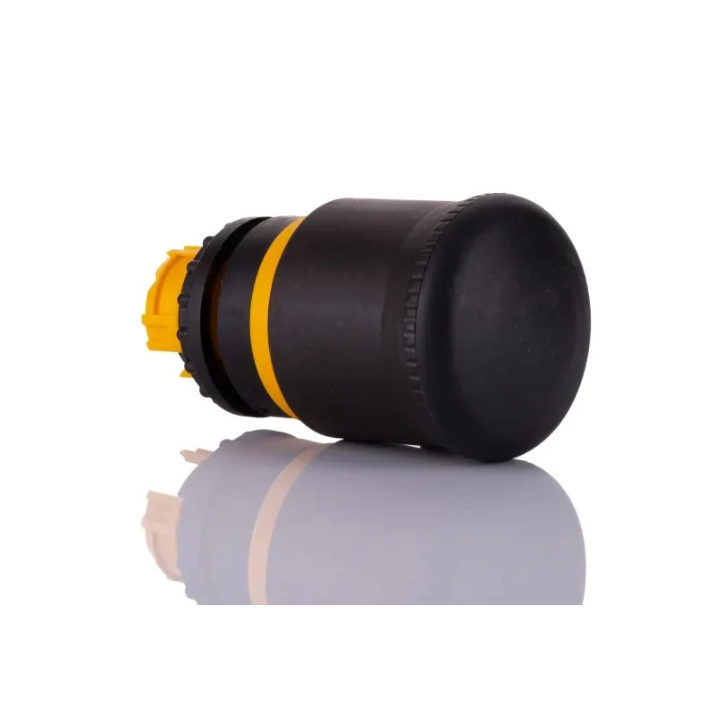 Eaton RMQ Titan M22 Series Black Pull Release Mushroom Flat Plastic Push Button Switch 22mm Cutout IP69K IP67 225528 M22S-PV