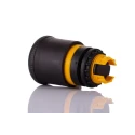 Eaton RMQ Titan M22 Series Black Pull Release Mushroom Flat Plastic Push Button Switch 22mm Cutout IP69K IP67 225528 M22S-PV