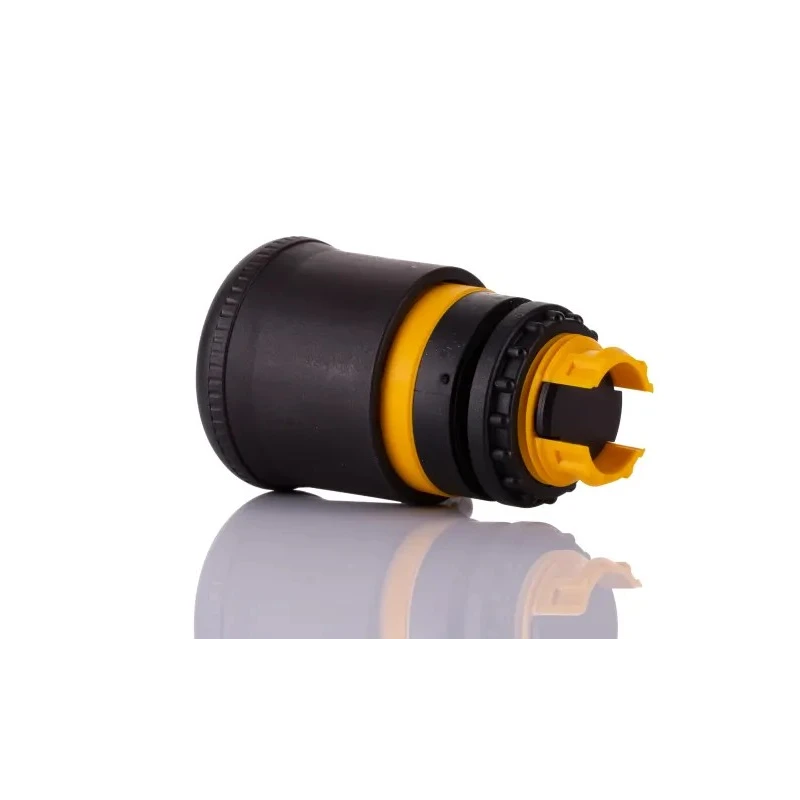 Eaton RMQ Titan M22 Series Black Pull Release Mushroom Flat Plastic Push Button Switch 22mm Cutout IP69K IP67 225528 M22S-PV
