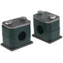 RS PRO Polypropylene Tube Clamp for 15 mm Outside Diameter Tube 1.2m Clamp Spacing 414-1458