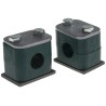RS PRO Polypropylene Tube Clamp for 15 mm Outside Diameter Tube 1.2m Clamp Spacing 414-1458