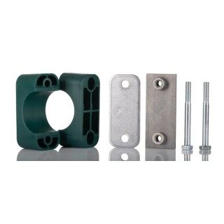 RS PRO Polypropylene Tube Clamp for 38 mm OD Tube Model 414-1509, Operating Temperature -30°C to 90°C