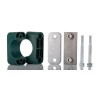 RS PRO Polypropylene Tube Clamp for 38 mm OD Tube Model 414-1509, Operating Temperature -30°C to 90°C