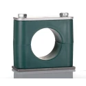 RS PRO Polypropylene Tube Clamp for 38 mm OD Tube Model 414-1509, Operating Temperature -30°C to 90°C