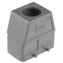 HARTING Heavy Duty Power Connector Hood Die Cast Aluminium Body IP65, IP66, IP67 Protection 2 Lever Locking Han 19300100427