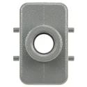 HARTING Han B Range Heavy Duty Power Connector Hood 2 Lever Die Cast Aluminium, IP65/IP66/IP67, Thread Size M20 19300101420