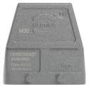 HARTING Heavy Duty Power Connector Hood Die Cast Aluminium Body IP65, IP66, IP67 Protection 2 Lever Locking Han 19300100427