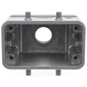 HARTING Han B Range Heavy Duty Power Connector Hood 2 Lever Die Cast Aluminium, IP65/IP66/IP67, Thread Size M20 19300101420