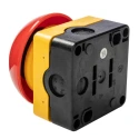 Eaton FAK Series Maintained Push Button Complete Unit Surface Mount 0mm Cutout SPST IP69K IP67 229747 FAK-R/V/KC01/IY