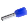 Weidmüller Insulated Crimp Bootlace Ferrule 8 mm Pin Length 2.2 mm Pin Diameter Blue to 14 AWG Wire Size 9019160000