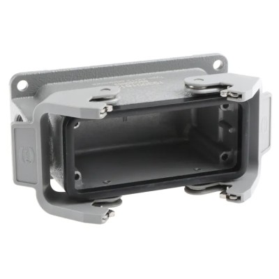 HARTING Heavy Duty Power Connector Housing Surface Mount Die Cast Aluminium Body IP65 16B 19300161231